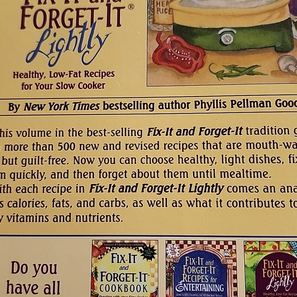 Fix-It and Forget-It‎ Lightly Cookbook